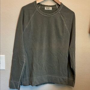 Buck Mason Sage Green Crewneck Sweater size S